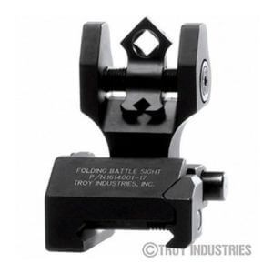 Troy Rear Sight - Folding - Di-Optic Aperture (DOA) - Optional Tritium Illumination