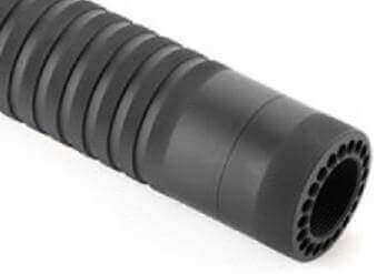 Hogue AR-15 Mid Length Knurled Free Floating Forend Black - 15044