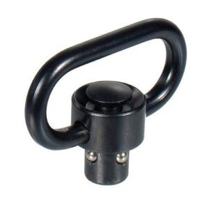 UTG Heavy Duty Push Button QD Sling Swivel, 1.25" Loop