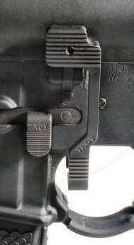 Troy Ambidextrous Bolt Release  - SBOL-AMB-00BT-00