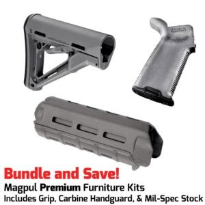 Magpul PREMIUM AR-15 Furniture Kit - CTR Stock, MOE+ Grip & M-LOK Carbine Handguard