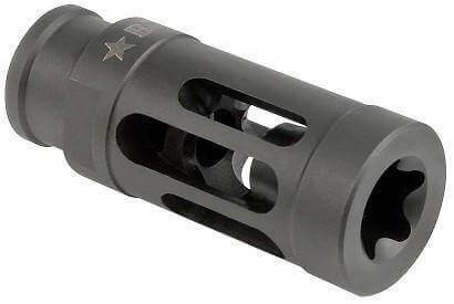 Bravo Company Compensator Extended Length Flash Hider MOD1 - Black - .223/5.56 AR Rifles - BCM-GFC-MOD-1-556