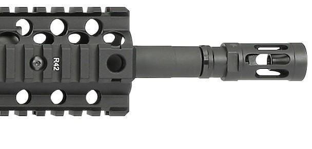 Bravo Company Compensator Extended Length Flash Hider MOD1 - Black - .223/5.56 AR Rifles - BCM-GFC-MOD-1-556