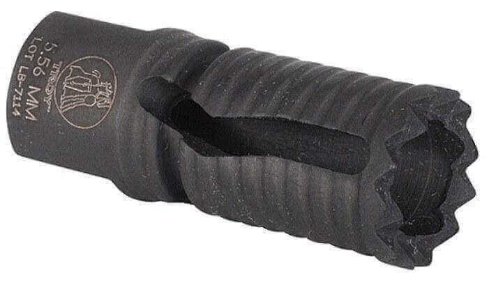 Troy Medieval Flash Suppressor 5.56mm - SSUP-MED-05BT-00