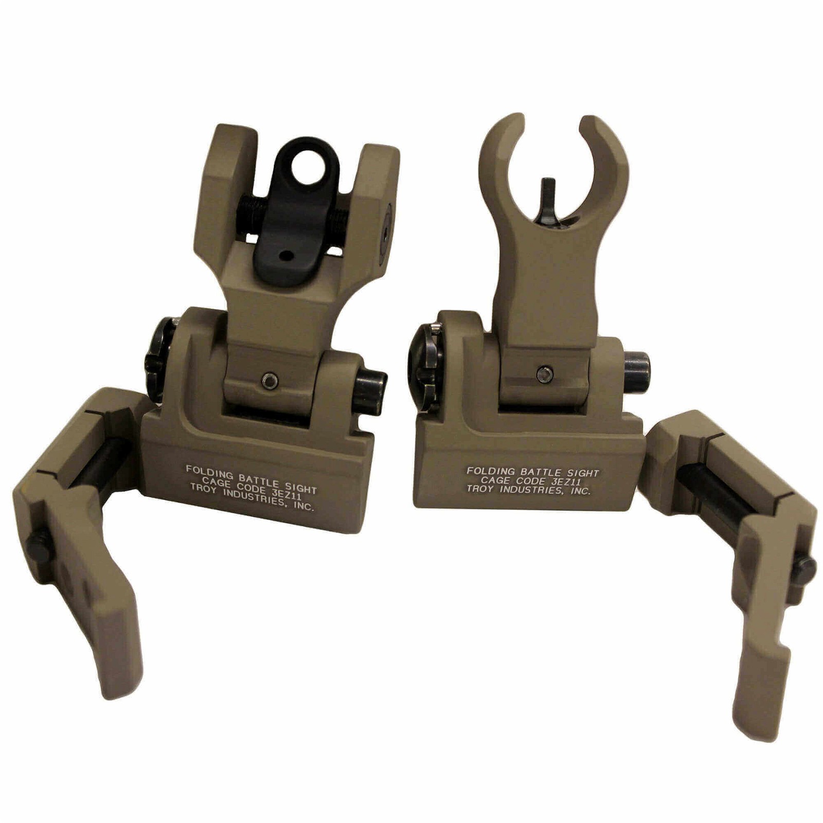 Troy 45 Degree Battle Sight - M4 Front Sight & Dioptic Rear | AT3 Tactical