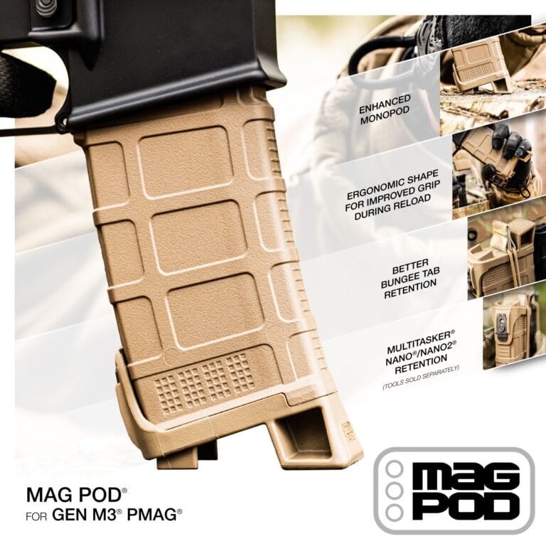 Mag-Pod Base Plate for Gen 3 PMAG (3-Pack)