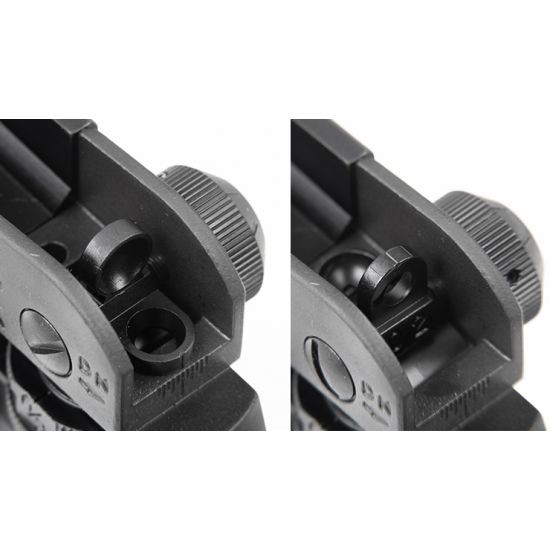 UTG 6061-T6 Enhanced Carry Handle Rear Sight for AR-15/AR-10