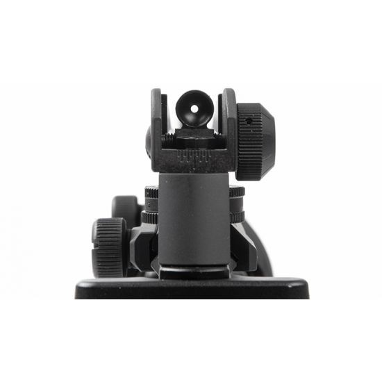 UTG 6061-T6 Enhanced Carry Handle Rear Sight for AR-15/AR-10