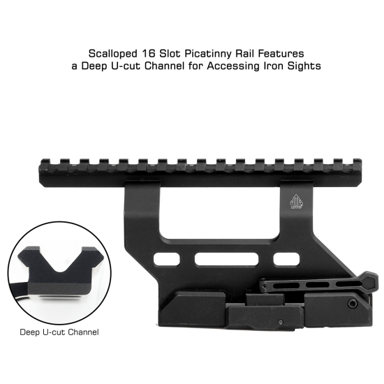 UTG ACCU-SYNC AK Quick Detach Side Optic Mount