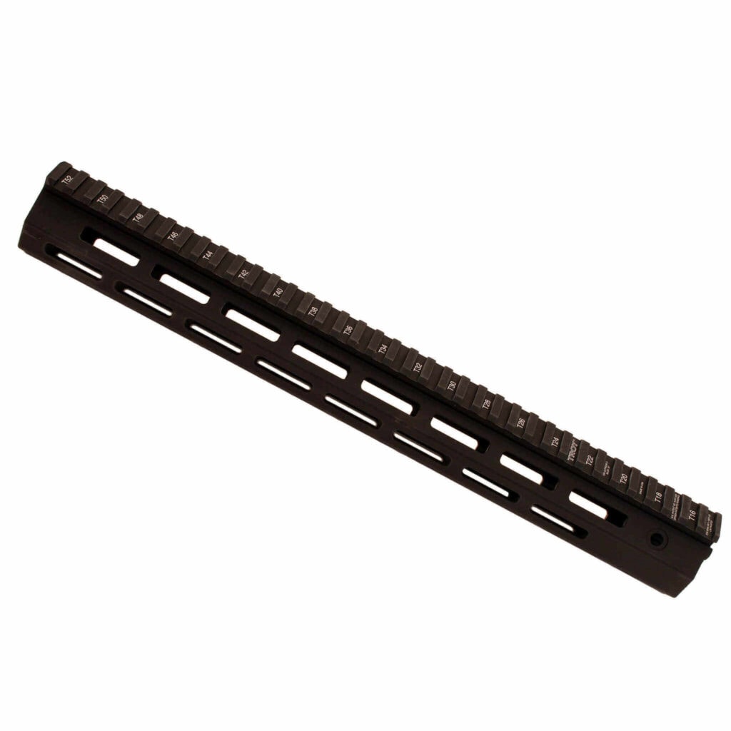 Open Box Return-15 Inch- Troy AR-15 Free Float Handguard- M-LOK Aluminum- AR-15 BattleRail