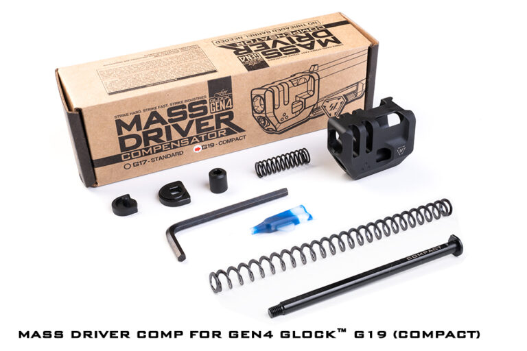 Strike Industries Mass Driver Comp for Gen4 Glock Pistols