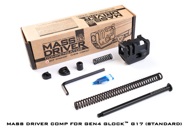 Strike Industries Mass Driver Comp for Gen4 Glock Pistols